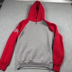 Russell Athletic Hoodie Men M Gray Red UNLV Greenspun College Urban Affairs Logo